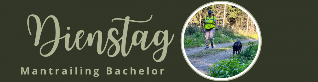 Mantrailing - Dienstag