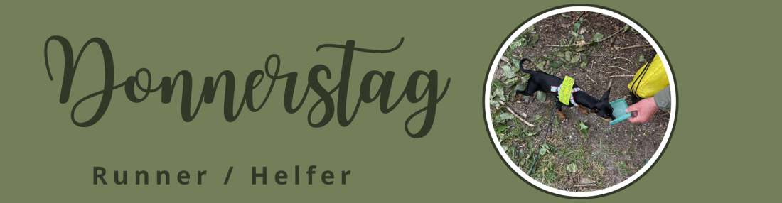 Mantrailing Runner / Helfer - Donnerstag